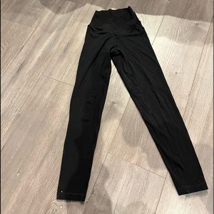 cross waisted aerie leggings